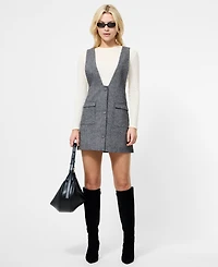 French Connection Women's V-Neck Shift Mini Dress