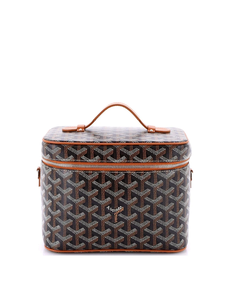 Pre-Owned Goyard Muse Vanity Case Coated Canvas