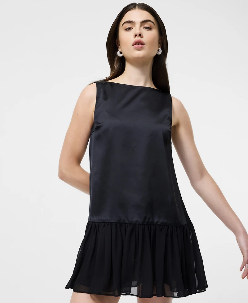 French Connection Women's Pleated Mini Dress