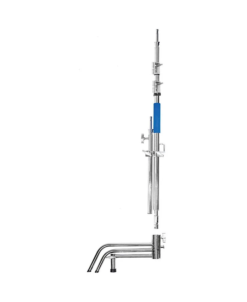 Savage Stainless Steel C-Stand with Grip Arm and Turtle Base Kit, 9.5'