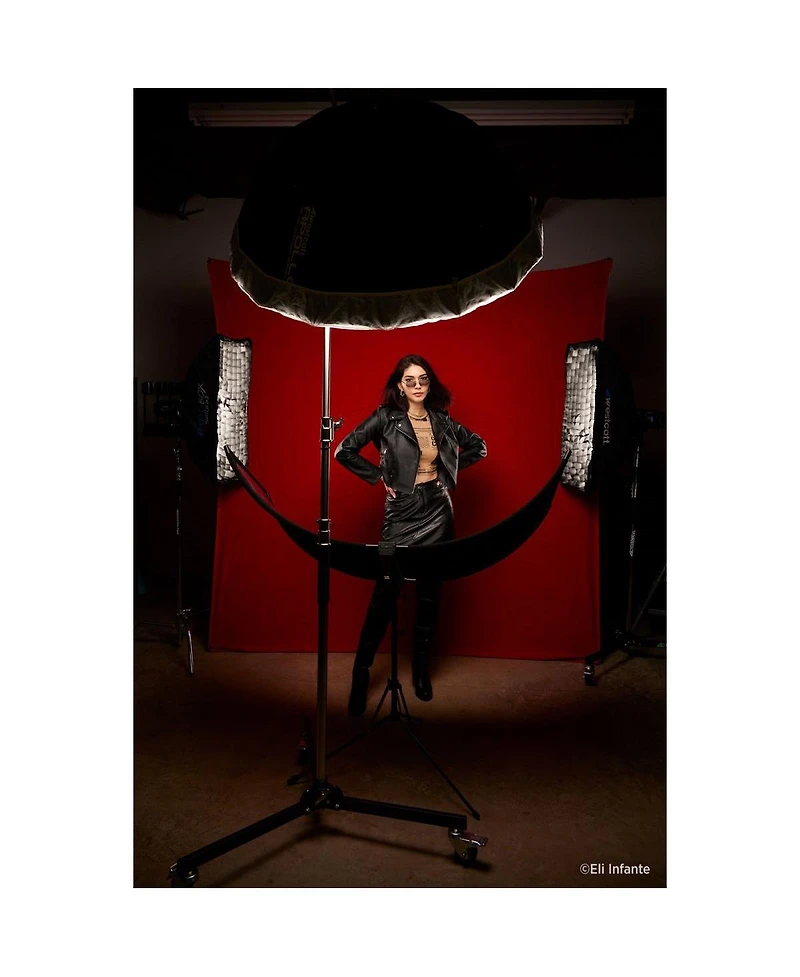 Westcott 9x10' Wrinkle-Resistant Backdrop, Scarlet Red