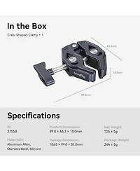 SmallRig Crab-Shaped Clamp