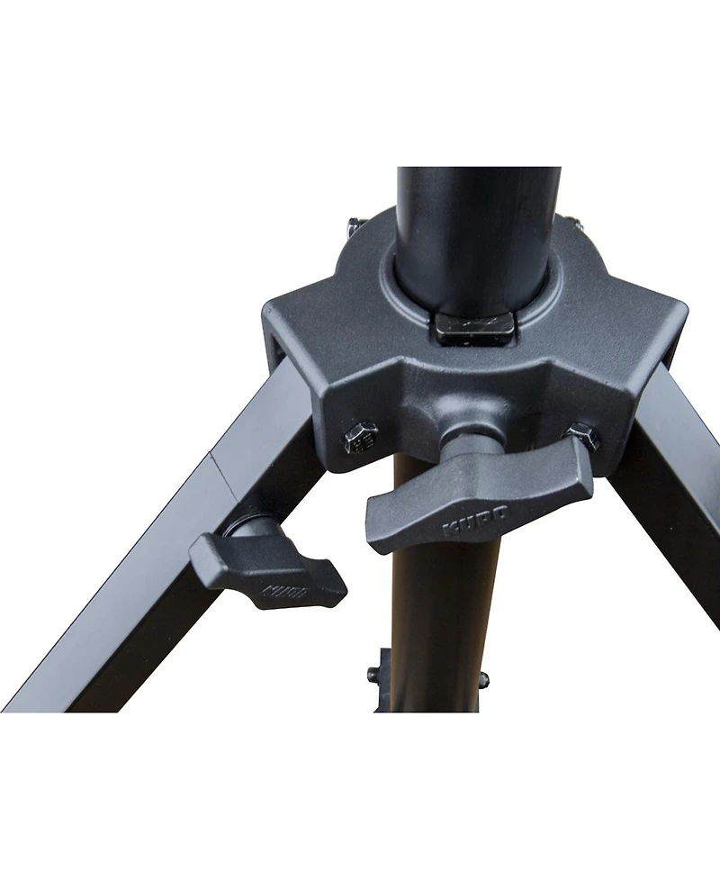 Kupo 2-Section Steadicam Stand with 8" Pneumatic Wheel Set, Black