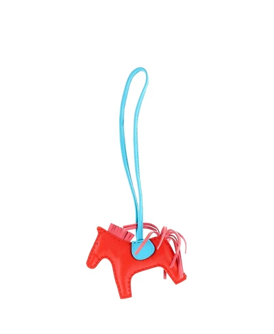 Pre-Owned Hermes Pm GriGri Rodeo Bag Charm Leather