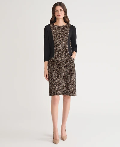 Kasper Women's and Petites Side Panel Sheath Dress