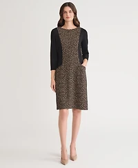 Kasper Women's and Petites Side Panel Sheath Dress
