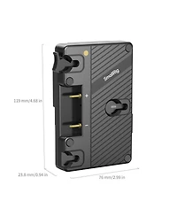 SmallRig V-Mount to Gold Mount Battery Plate, Black