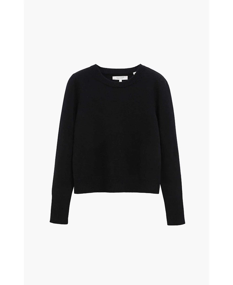 Chinti & Parker Women's Pure Cashmere Cropped Sweater