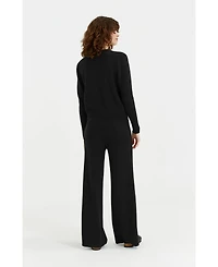 Chinti & Parker Women's Pure Cashmere Cropped Sweater