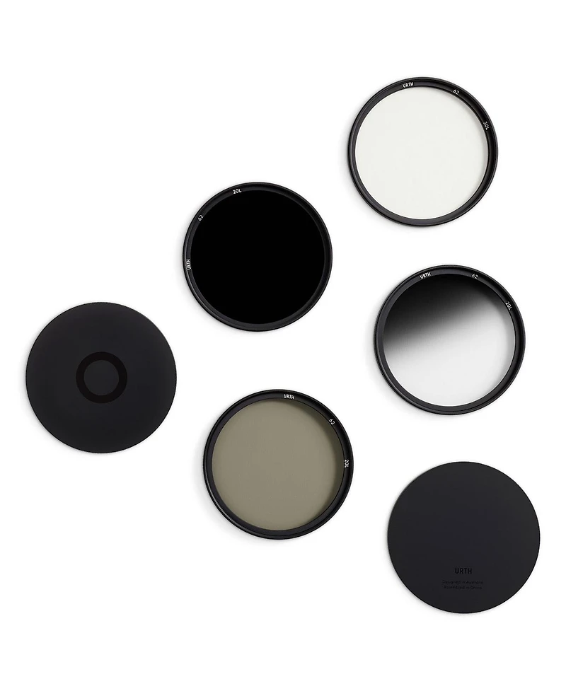 Urth 62mm Nature Filter Kit Plus+ with Uv, Cpl, ND64 & Soft Graduated ND8 Lens Filters