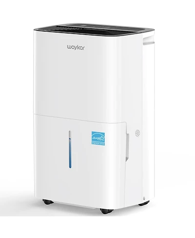 Waykar 120 Pint Energy Star Dehumidifier with Drain Hose for Home, Basement & Large Space, 6000 Sq. Ft