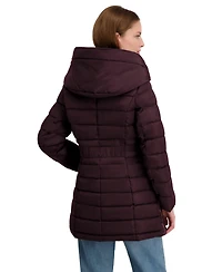 Laundry By Shelli Segal Women's Fitted Puffer Coat