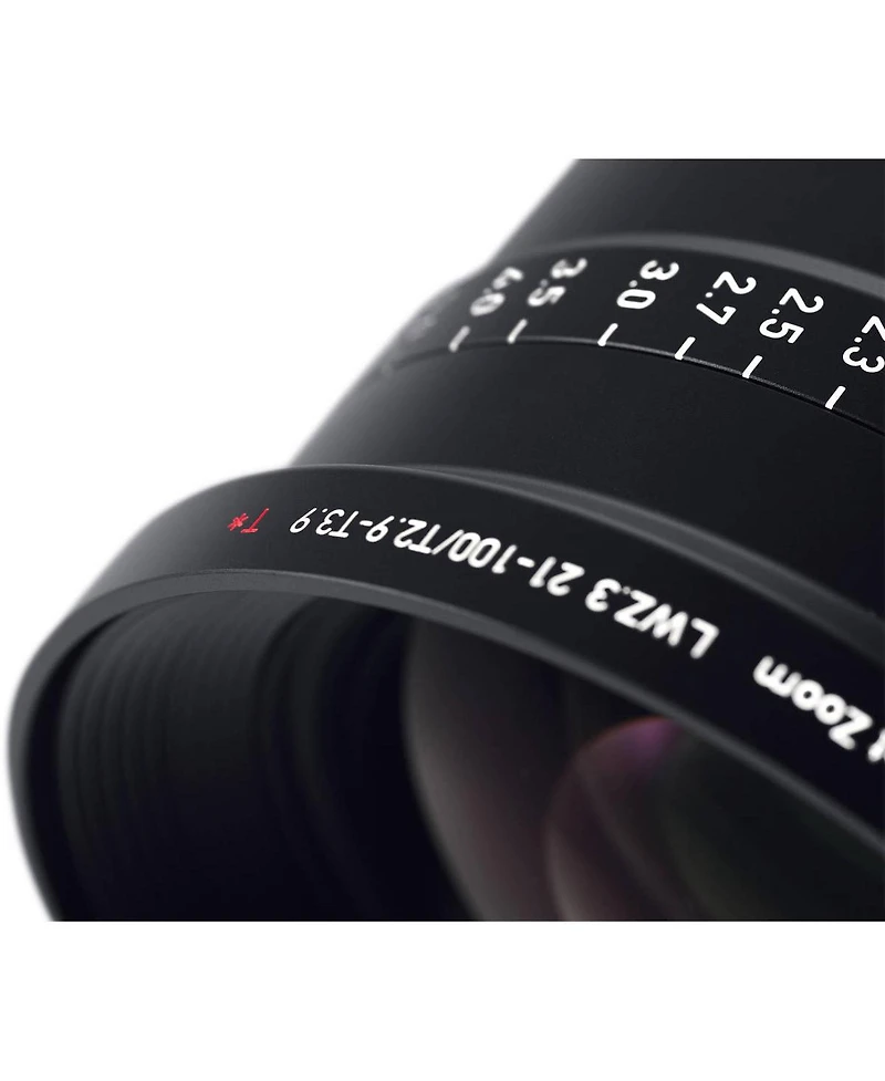 Zeiss Lwz.3 21-100mm T2.9-3.9 T Lightweight Zoom Lens for Sony E, Meter