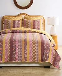 Greenland Home Fashions Marigold Vintage Boho 2-Pc. Quilt Set, Twin
