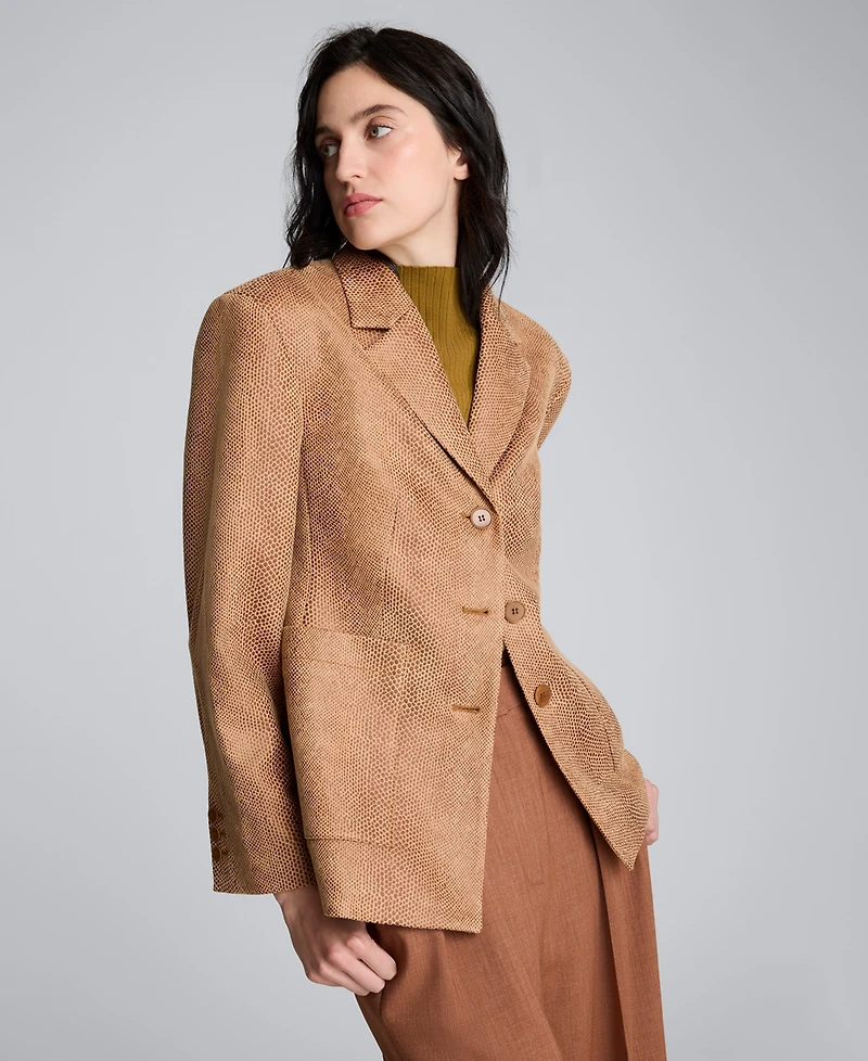 Kenneth Cole Women's Notch Collar Blazer
