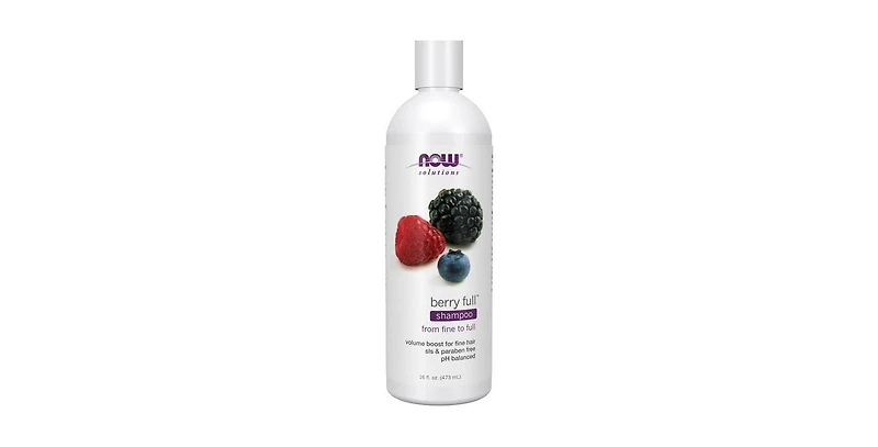 Now Foods Natural Berry Full Shampoo ,16 oz