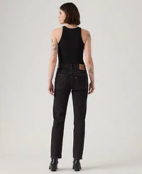 Levi's Women's 501 High Rise Straight Leg Jeans