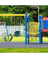 Sorbus 3 Pack 68" Chain Heavy Duty Swing Seat with Snap Hooks - Playground Swing Supports 220lb for Kids Outdoor Play