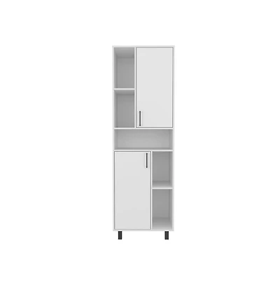 We Have Furniture Bentonia Pantry, Kitchen, White