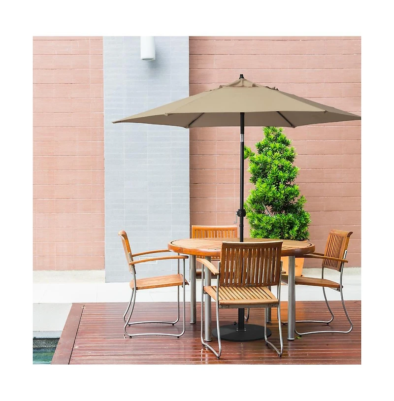 Astella 9-Foot Steel Market Patio Umbrella