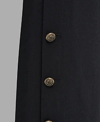 Karl Lagerfeld Paris Women's Mid-Rise Flared Pants