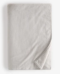 Hotel Collection Reversible Faux-Fur Throw, 50" x 70", Macy's Exclusive