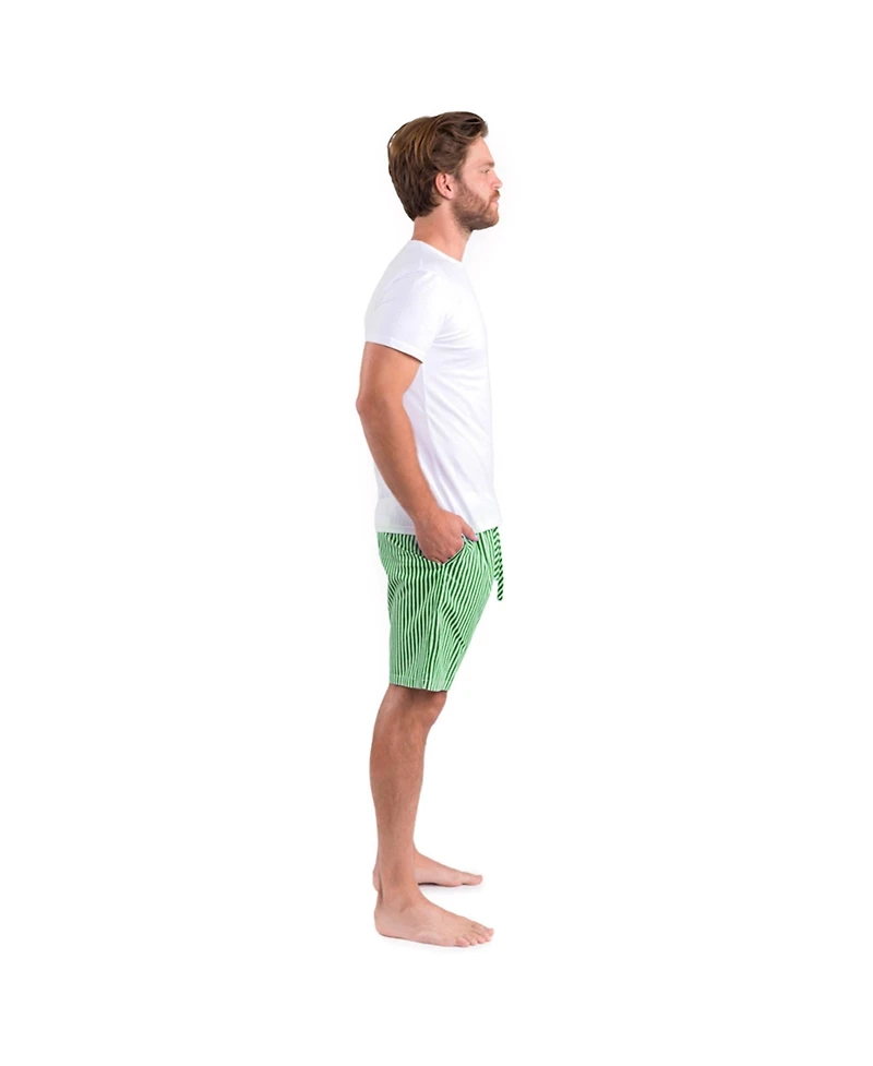 Sant and Abel Men's Braddock Green Sleep Shorts
