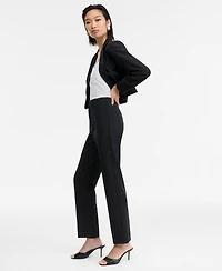 I.n.c. International Concepts Women's High-Rise Straight-Leg Pants, Macy's Exclusive