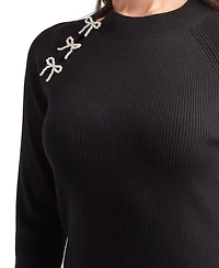 Bcx Juniors' Crewneck Pull On Sweater