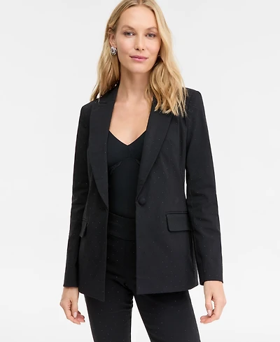 I.n.c. International Concepts Women's Embellished Blazer, Macy's Exclusive