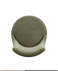 Manhattan Comfort Lucia 37.2" Chenille Upholstered Counter Stool