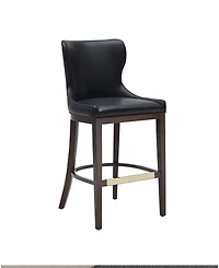 Manhattan Comfort Blair 43.9" Leatherette Upholstered Barstool