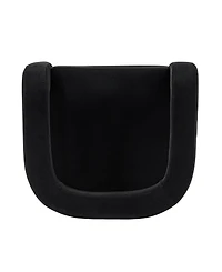 Manhattan Comfort Amirah Modern 27.17" Velvet Upholstered Accent Chair