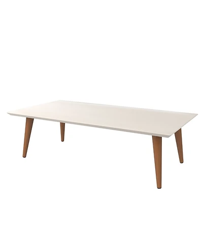 Manhattan Comfort Utopia 17.52" Wood Low Rectangle Coffee Table
