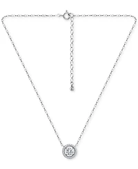 Giani Bernini Necklace (1-1/2 ct. t.w.) in Sterling Silver, Macy's Exclusive