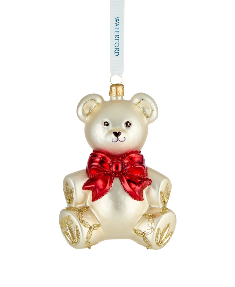 Waterford 2025 Holiday Heirlooms First Teddy Ornament