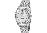 Invicta Women's Specialty Quartz 3 Hand Silver Dial Watch