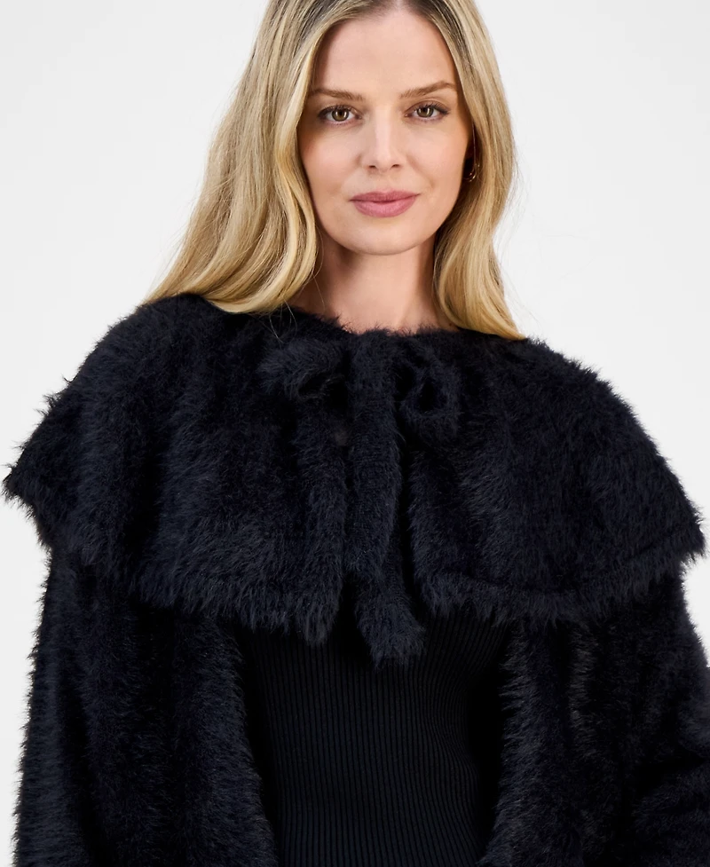 And Now This Petite Cape Long-Sleeve Sweater, Macy's Exclusive
