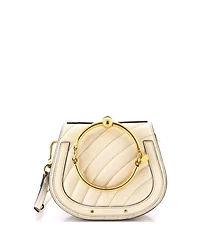 Pre-Owned Chloe Small Nile Crossbody Bag Quilted Leather