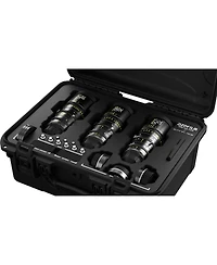 Dzofilm Catta Zoom Ff 18-35/35-80/70-135mm T2.9 Cine 3-Lens Kit, Sony E, Black
