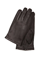 Men`s Premium Deer Skin Touchscreen Gloves "Charles Touch" Wool Lining
