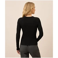 Pact Women's Perfect Rib Long Sleeve Tee