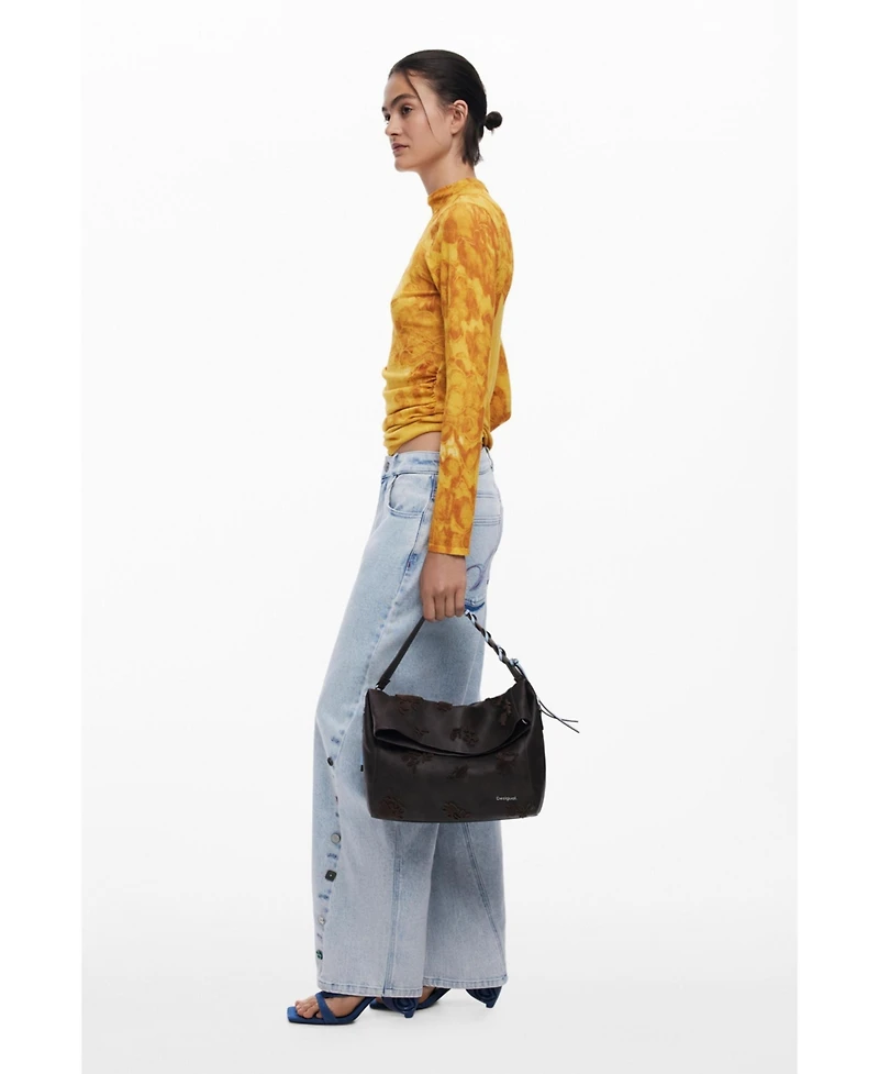 Desigual Women's Convertible bag with embossed details