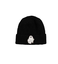 Sweet Wink Little and Big Boys Ghost Patch Halloween Beanie