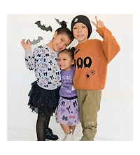 Sweet Wink Little and Big Girls Ghouls Just Wanna Have Fun Halloween Short Sleeve T-Shirt