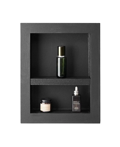 Slickblue Bathroom Recessed Divider Shelf for Shower Wall Storage and Essentials