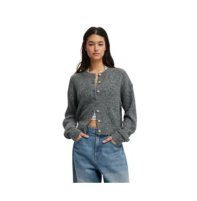Cotton On Women's Lofty Luxe Crew Cardigan