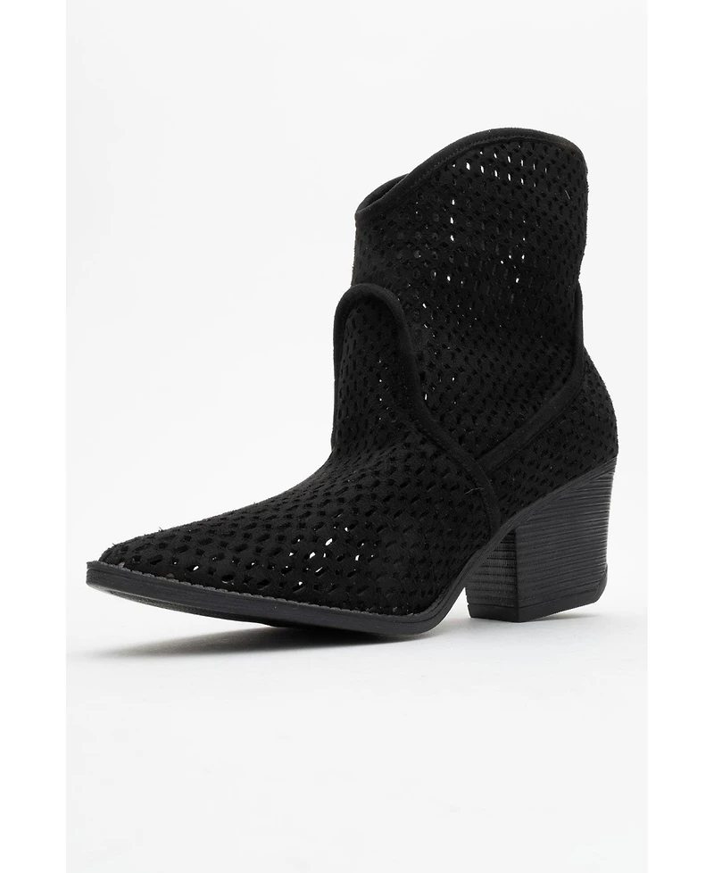 Prologue Shoes Pera Block Heel Boot (Women)
