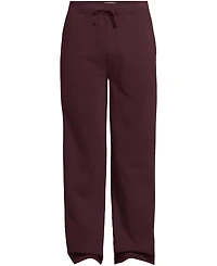 Lands' End Men's Serious Sweats Wide Leg Pant