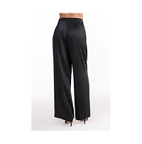 The Noli Shop Womens Valentina Satin Pant